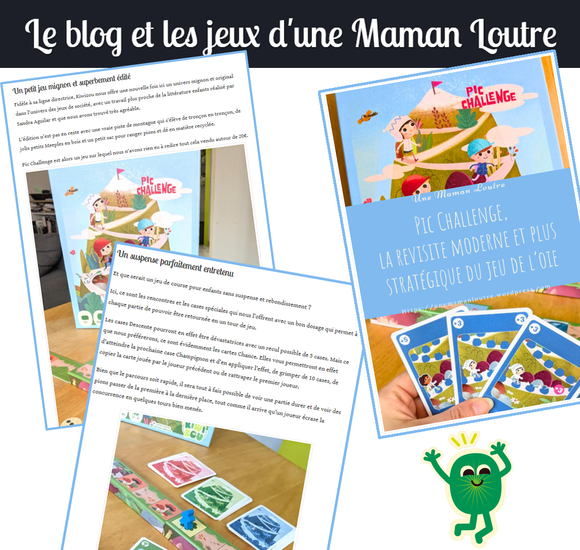 Maman Loutre a testé l'ascension du Mont Haut !